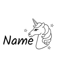 Unicorn Stickers - Personalised With Your Name