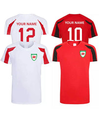 Personalised Wales Custom Football Shirts For Boys And Girls Best Birthday Gift