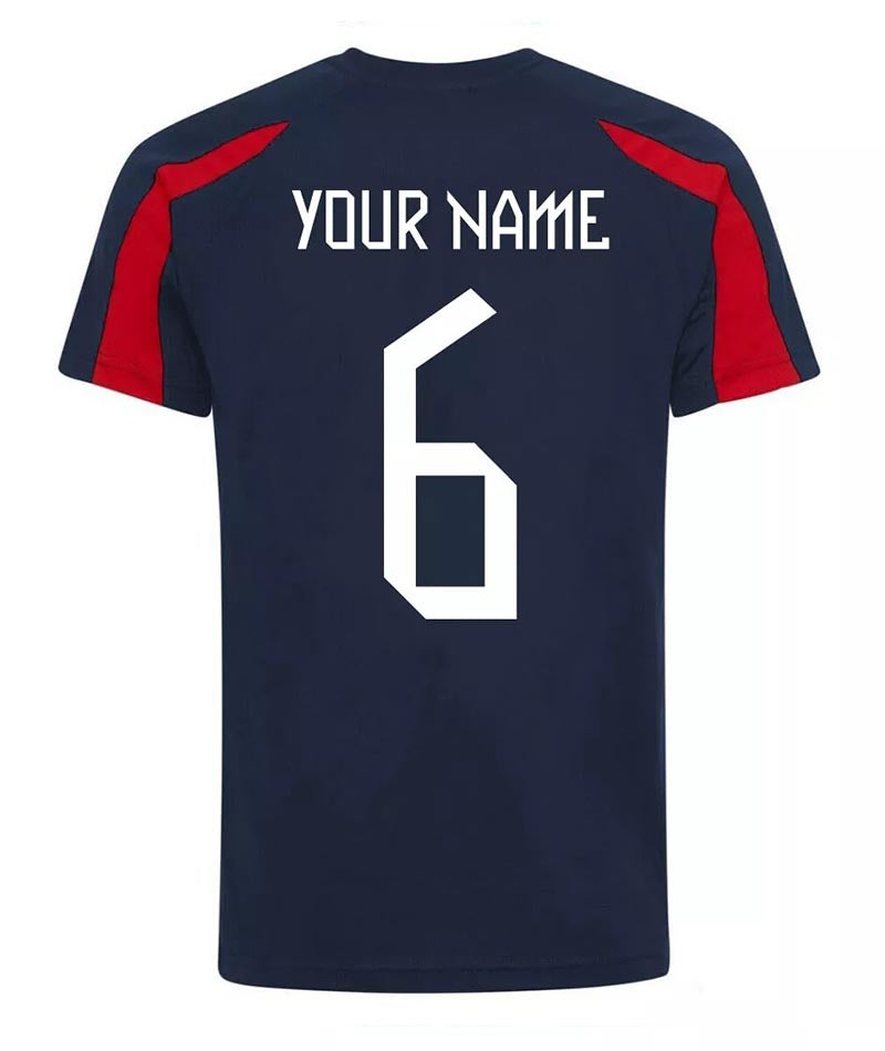 Personalised England Football Kit Customised Shirt and Shorts for Boys and Girls