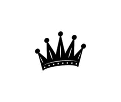 Crown Stickers - Personalised With Your Name