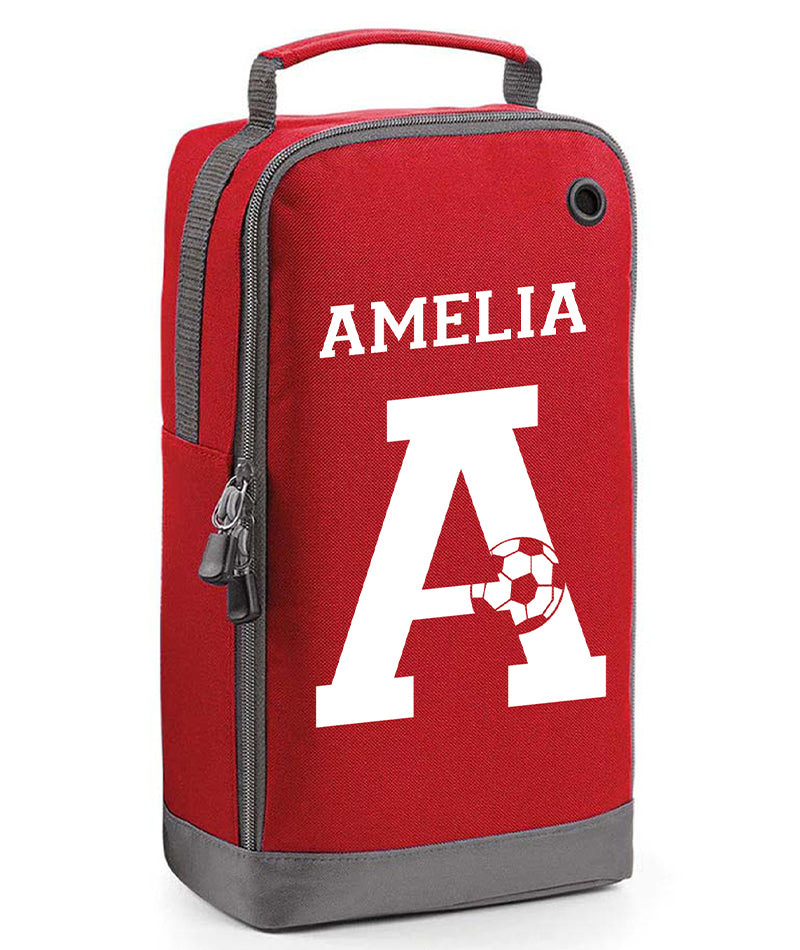 Personalised Boot Bag Kids Custom Football Sports School Gym Kit PE Rugby Accessories Bag