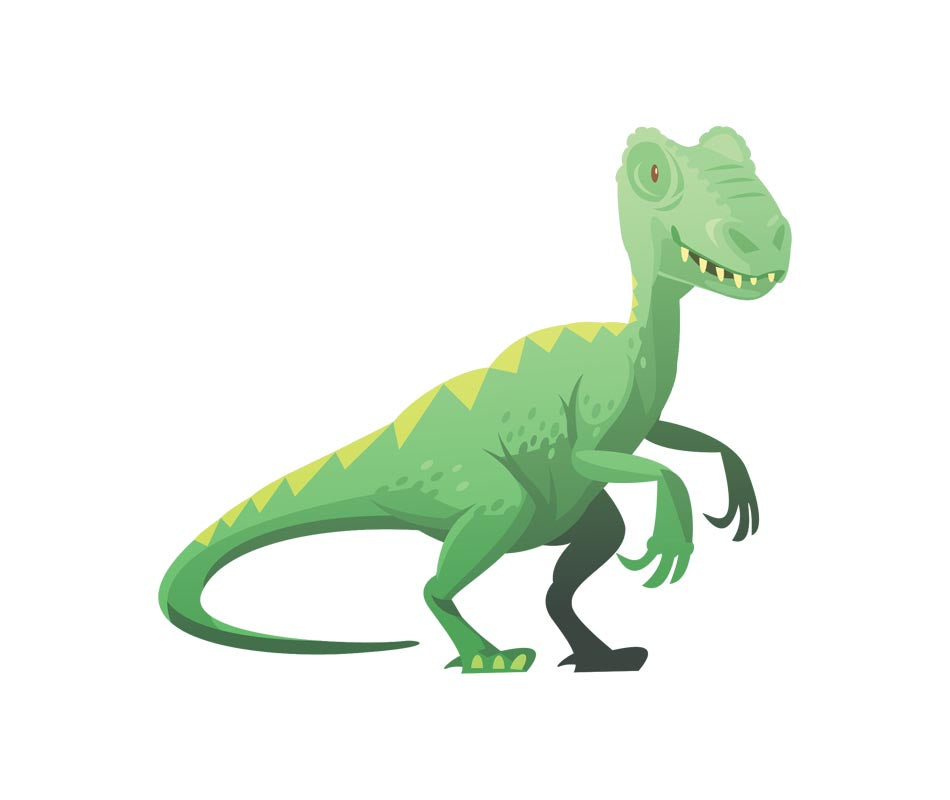 Dinosaur Stickers - Personalised With Your Name