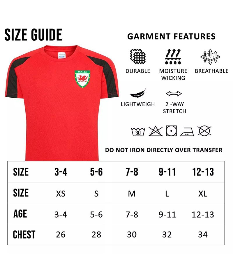 Personalised Wales Custom Football Shirts For Boys And Girls Best Birthday Gift