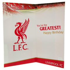 Liverpool FC No. 1 Dad Birthday Card