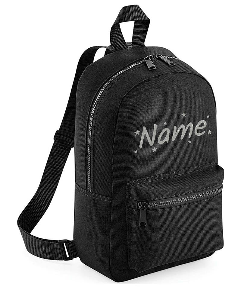 Personalised Girls Backpack Bag Mini School PE Club Nursery Any Name Rucksack