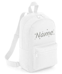 Personalised Girls Backpack Bag Mini School PE Club Nursery Any Name Rucksack