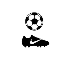 Football Shoe Sticker - Personalised With Your Name