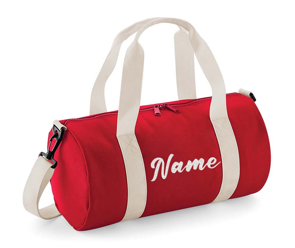 Personalised Any Name Uniform School Gym Kit Kids Bag Gift Gym Essentials