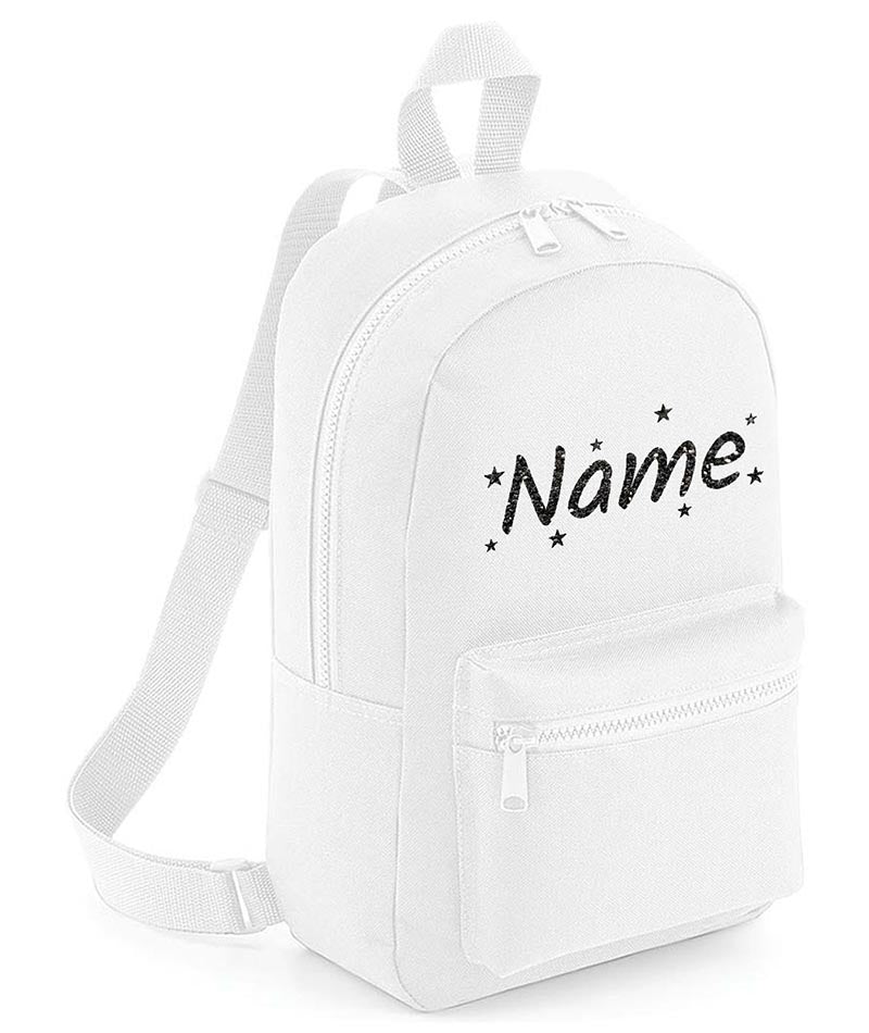 Personalised Girls Backpack Bag Mini School PE Club Nursery Any Name Rucksack