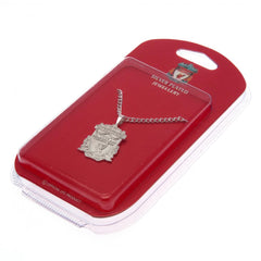 Liverpool FC Silver Plated Pendant & Chain XL
