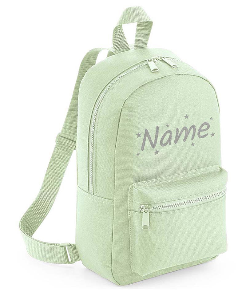 Personalised Girls Backpack Bag Mini School PE Club Nursery Any Name Rucksack