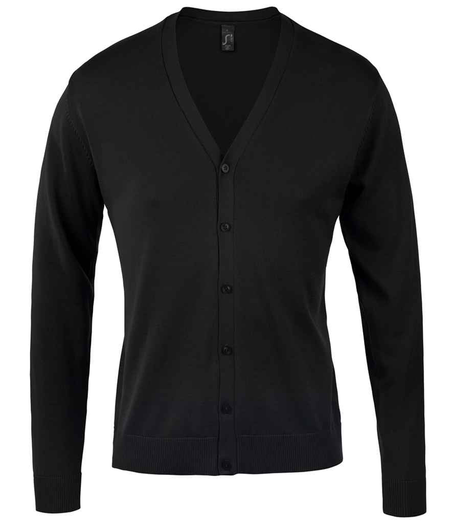 SOLS Golden Cotton Acrylic V Neck Cardigan
