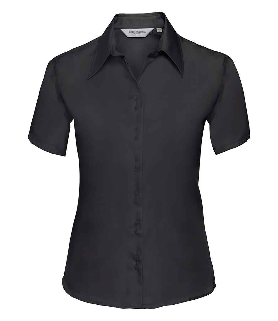 Russell Collection Ladies Short Sleeve Ultimate NonIron Shirt