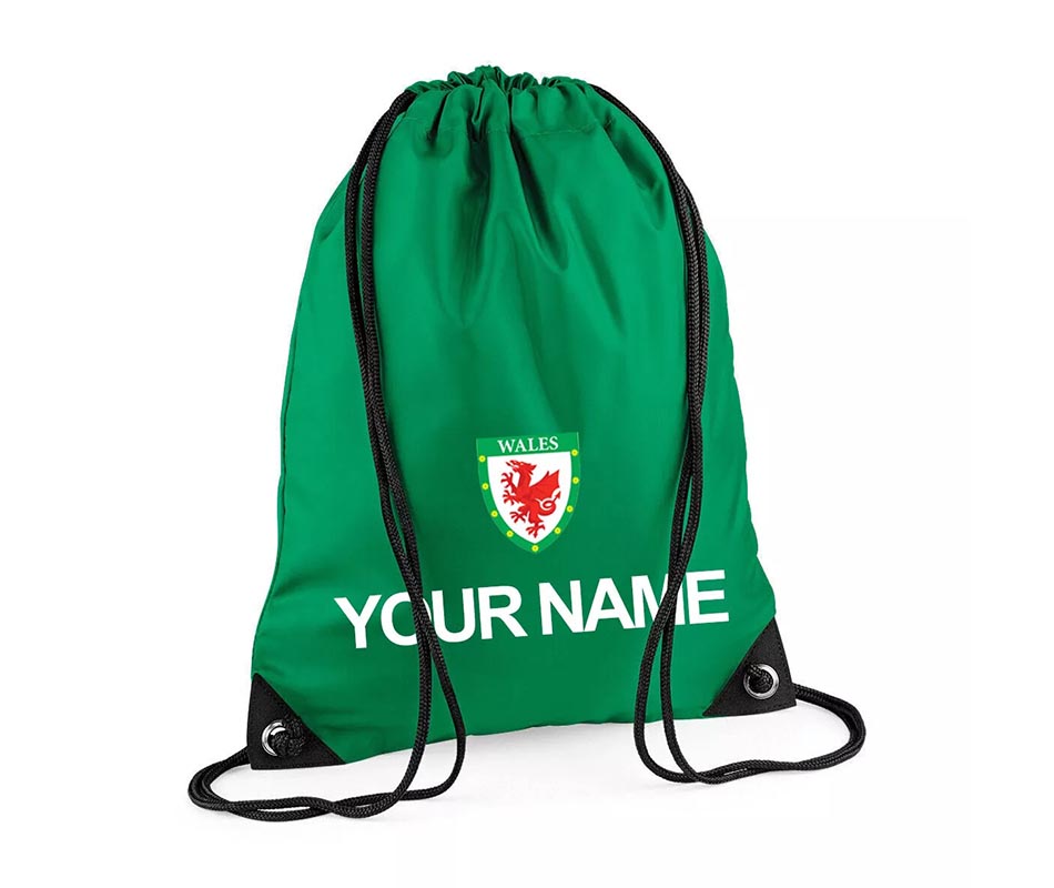 Personalised Wales Style Football Kits Custom Shirts Shorts Socks and Kit Bags