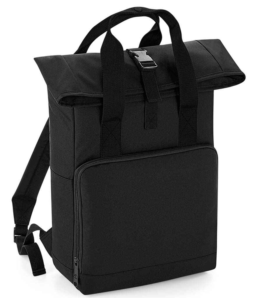 BagBase Recycled Twin Handle RollTop Backpack