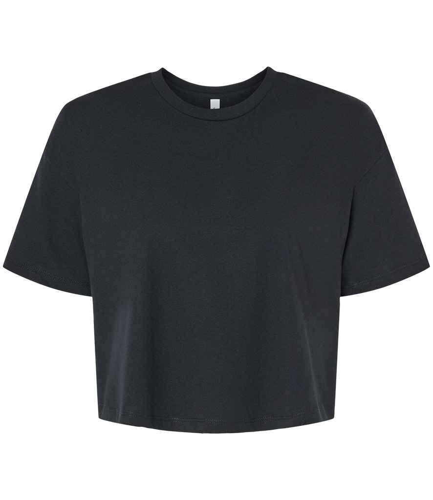 Bella Ladies Jersey Cropped TShirt