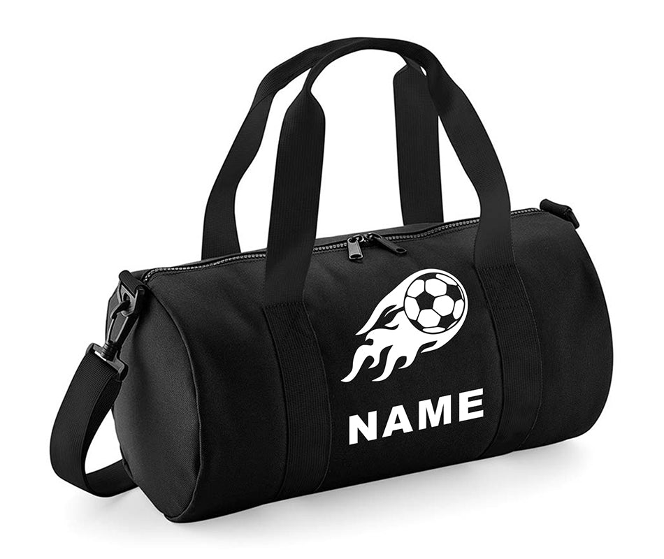 Personalised Football with Your Name School Gym Kit Kids Bag Gift Gym Essentials