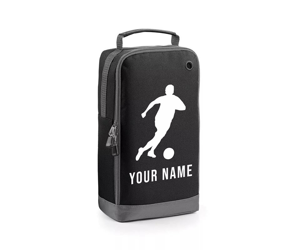 Personalised Football Boot Bags Sports School Gym PE Footy Accessories Kit Bag