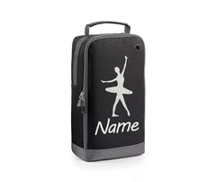 Personalised Glitter Ballet Dance Boot Bags Dancer Sports School Gym PE Kit Bag