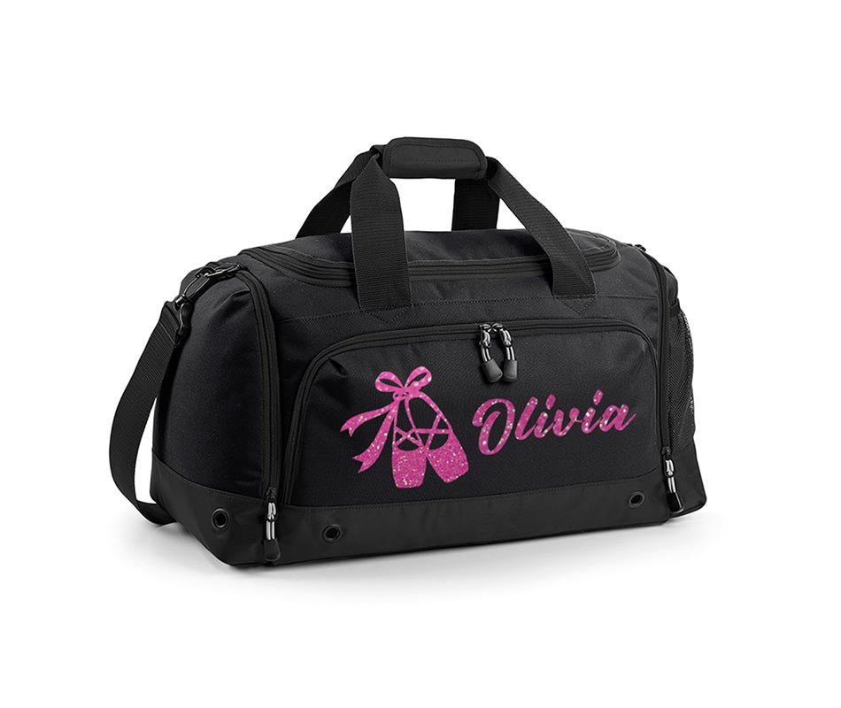 Personalised Gymnastic She Holdall  Your Name or Club Kids Boys Men Kit Bag