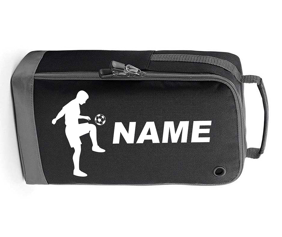 Personalised Any Name Children Football Player Boot Bag Boys Rugby Kids Sports PE Kit Bag