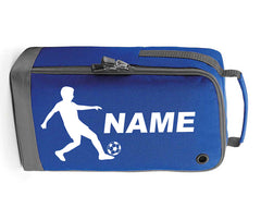 Personalised Any Name Children Football Player Boot Bag Boys Rugby Kids Sports PE Kit Bag