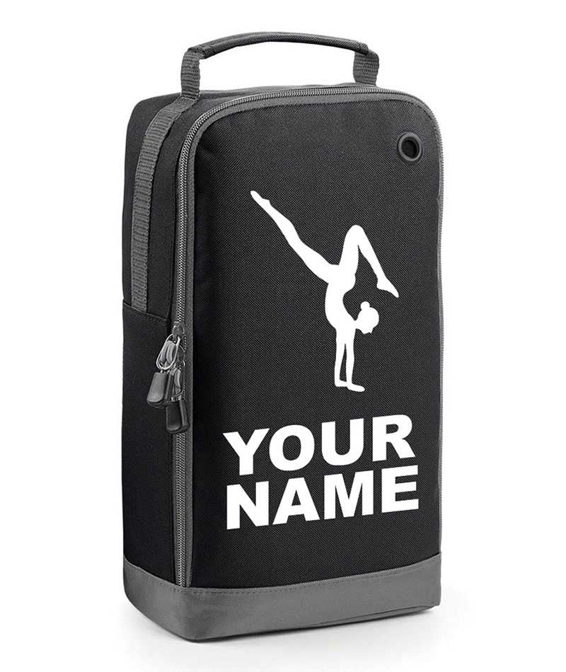 Personalised Any Name Gymnastics Boot Bags Dance Ballet Sports Pe Custom Kit Bag