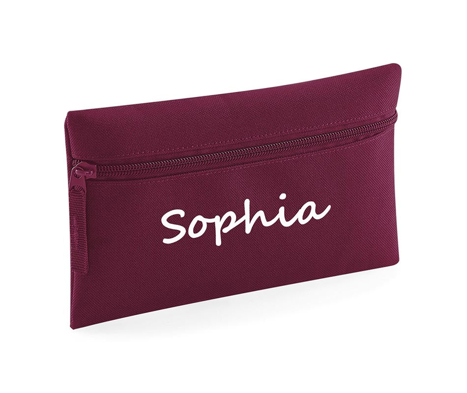 Personalised Pencil Case With Your Name School Equipment Pens Bag Case Best Gift