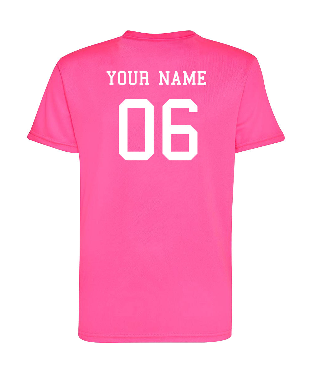 Personalised England Style Kit Football Shirt for Girls Best Birthday Gift