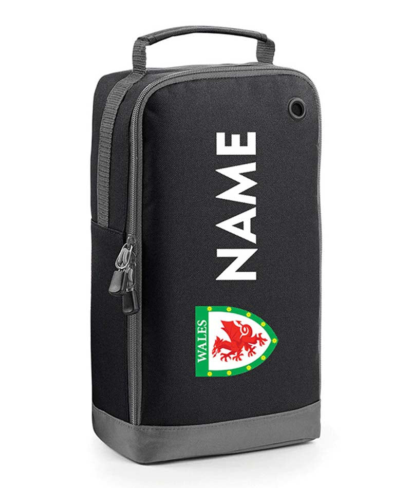 Personalised Wales Boot Bags Sports School Gym PE Accessories Customised Kit Bag