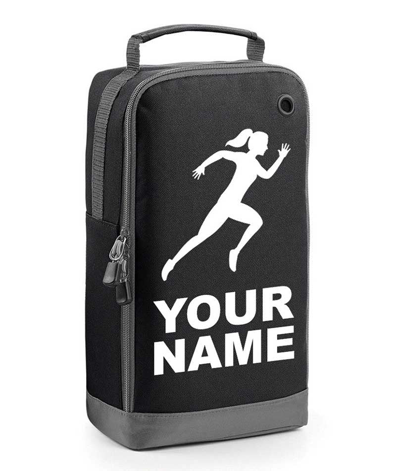 Personalised Running Boot Bags Women Girls Runner Sports Kit Bag