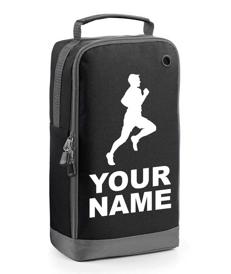 PROSPO PERSONALISED RUNNING BOOT BAG BOYS MENS RUNNER GIRLS LADIES SHOE BAG JOG