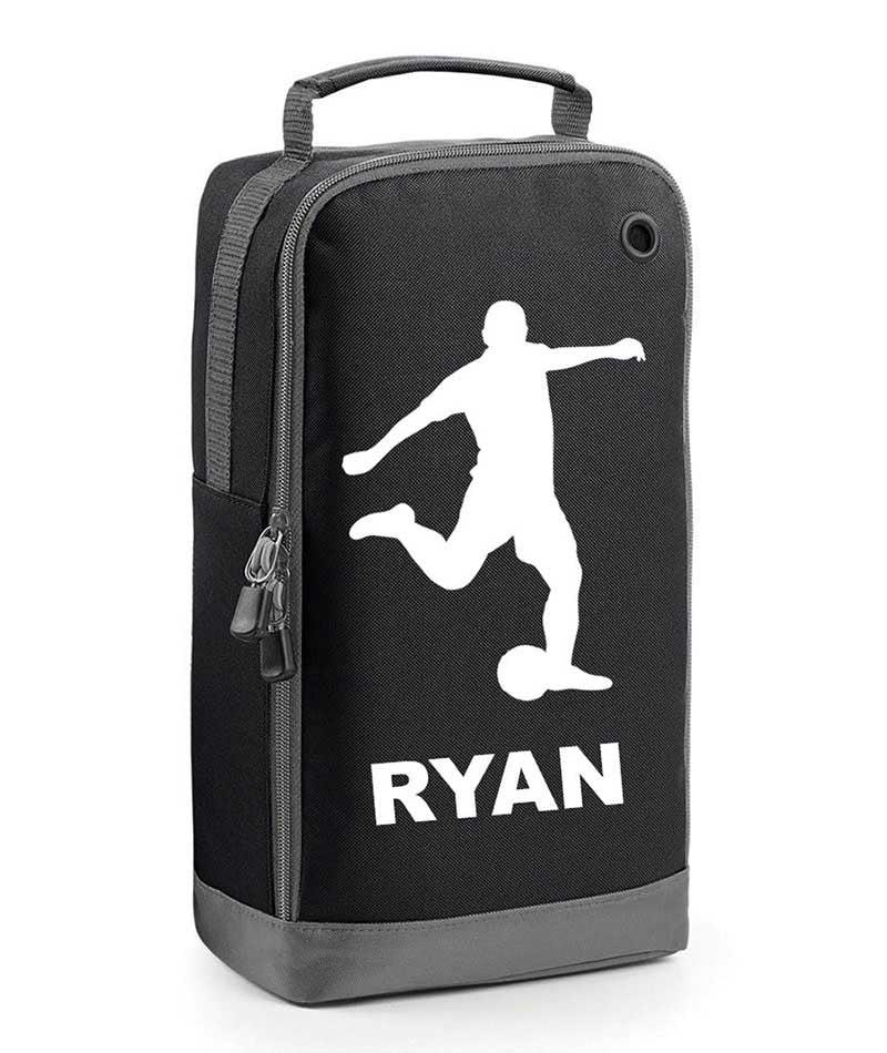 Personalised Any Name Rugby Football Boot Bags Sports School Gym PE Accessories Customised Shoe Kit Bag With Boot Compartment