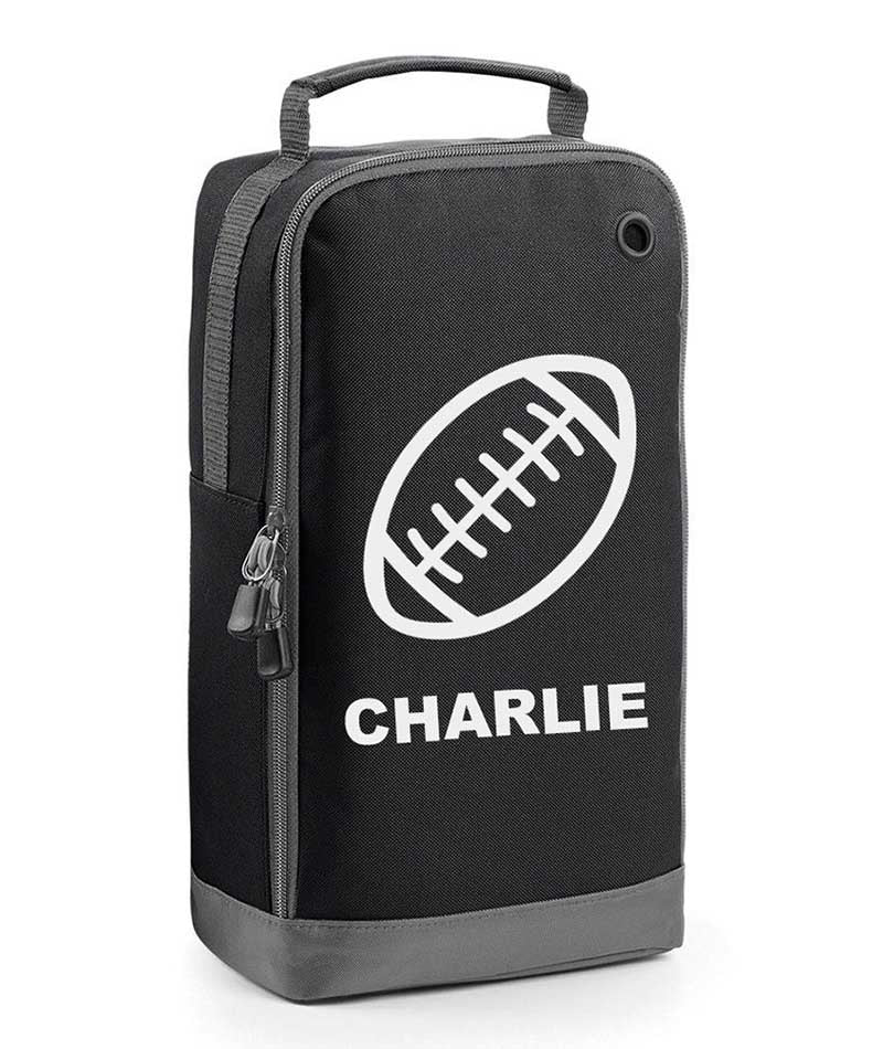 Personalised Football Rugby Boot Bags Sports School Gym PE Accessories Kit Bag