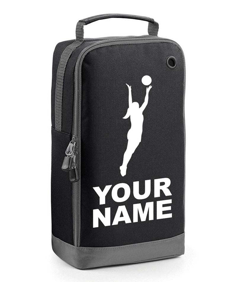 Personalised Any Name Netball Boot Bags Girl Sports Pe Accessorie Custom Kit Bag