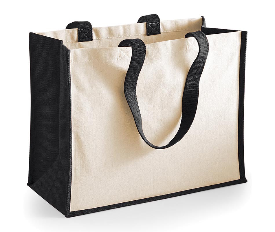 Printers Jute Classic Shopper Bag