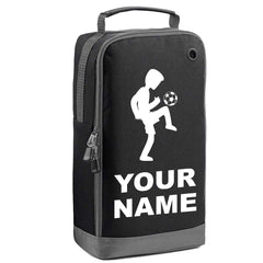 Personalised Any Name Rugby Football Boot Bags Sports School Gym PE Shoe Kit Bag