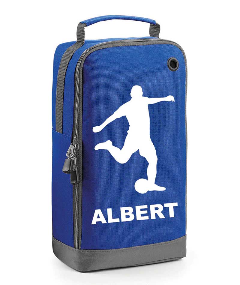 Personalised Any Name Rugby Football Boot Bags Sports School Gym PE Accessories Customised Shoe Kit Bag With Boot Compartment