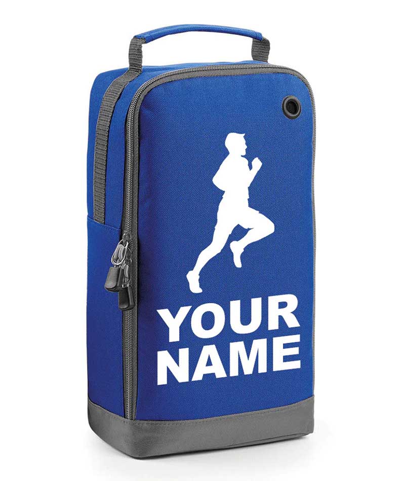 PROSPO PERSONALISED RUNNING BOOT BAG BOYS MENS RUNNER GIRLS LADIES SHOE BAG JOG