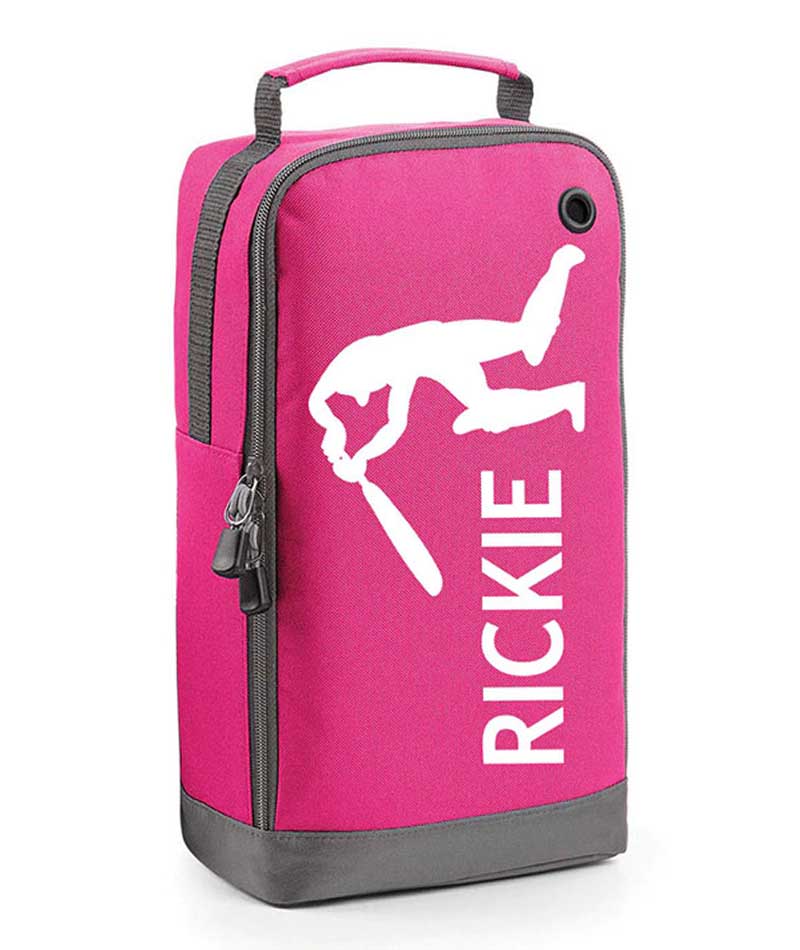 Personalised Any Name Cricket Boot Bags Sports School Gym PE Accessories Kit Bag