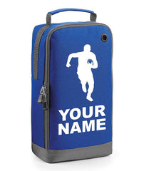 Personalised Childrens Football Rugby Boot Bag Boys Kids Sports Footy PE Kit Bag