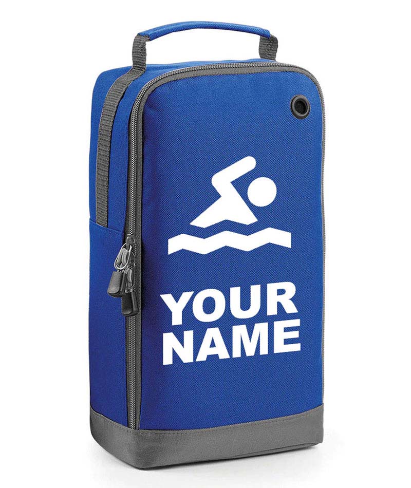 Personalised Any Name Swimming Boot Bags Sport School Gym PE Accessories Kit Bag