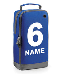 Personalised Any Number and Name Boot Bags Football Rugby Sports PE Gym Kit Bag