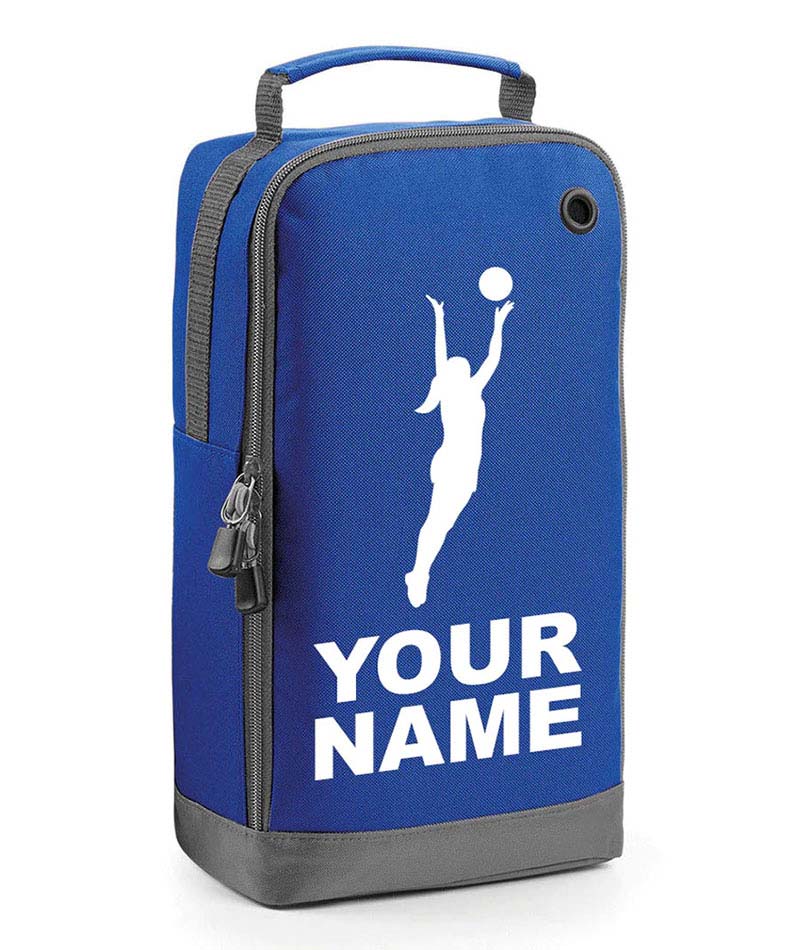 Personalised Any Name Netball Boot Bags Girl Sports Pe Accessorie Custom Kit Bag