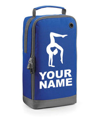 Personalised Any Name Gymnastics Boot Bags Dance Ballet Sports Pe Custom Kit Bag