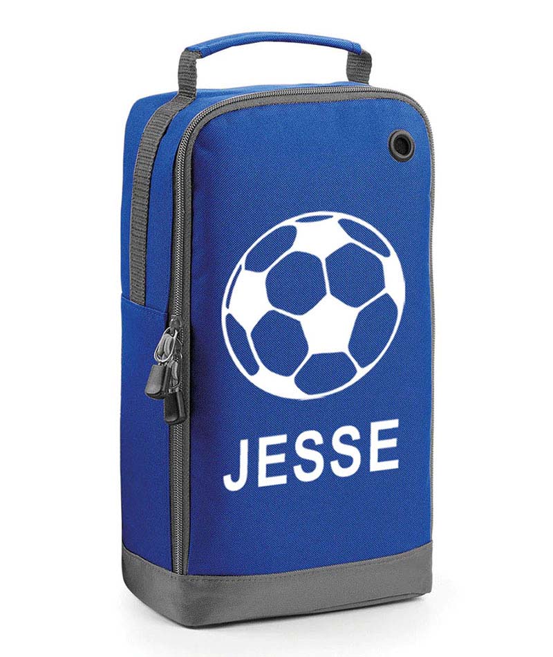 Personalised Any Name Rugby Football Boot Bags Sports School Gym PE Shoe Kit Bag