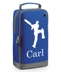 Personalised Childrens Cricket Boot Bag Kids Sports Gift Custom Shoe Bags