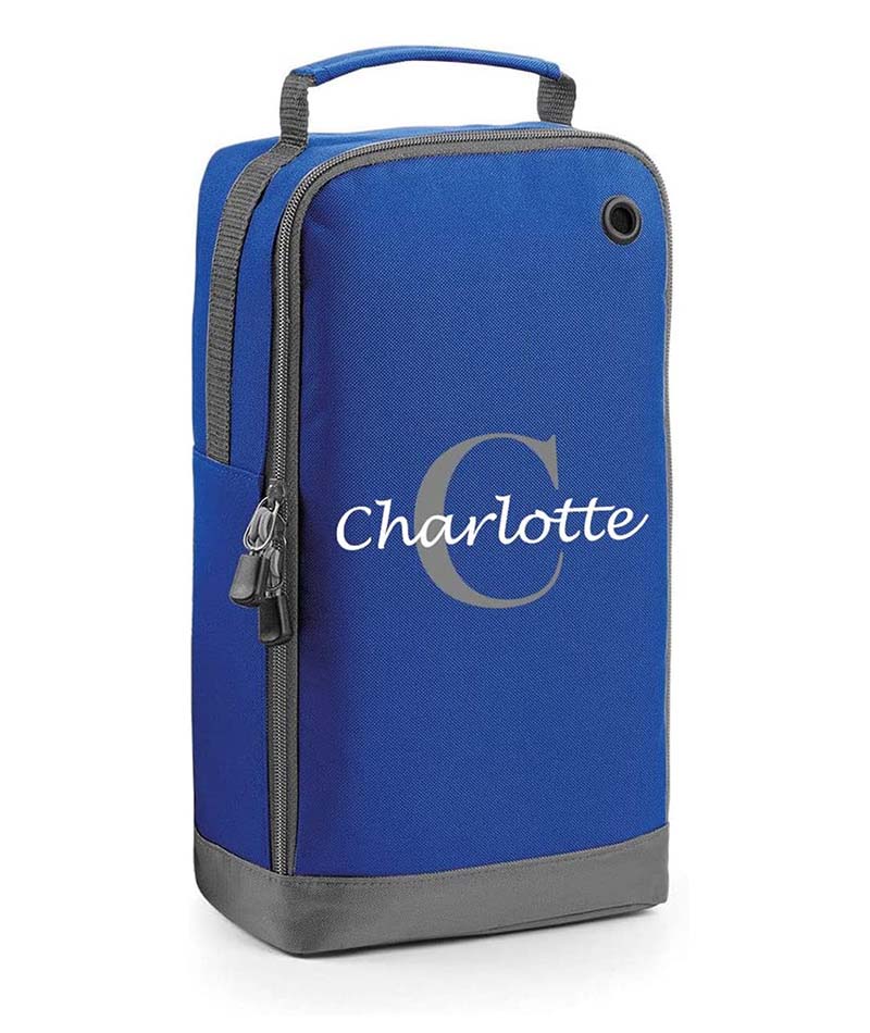 Personalised Initial Name Boot Bags Sports School Gym PE Accessories Customised Kit Bag