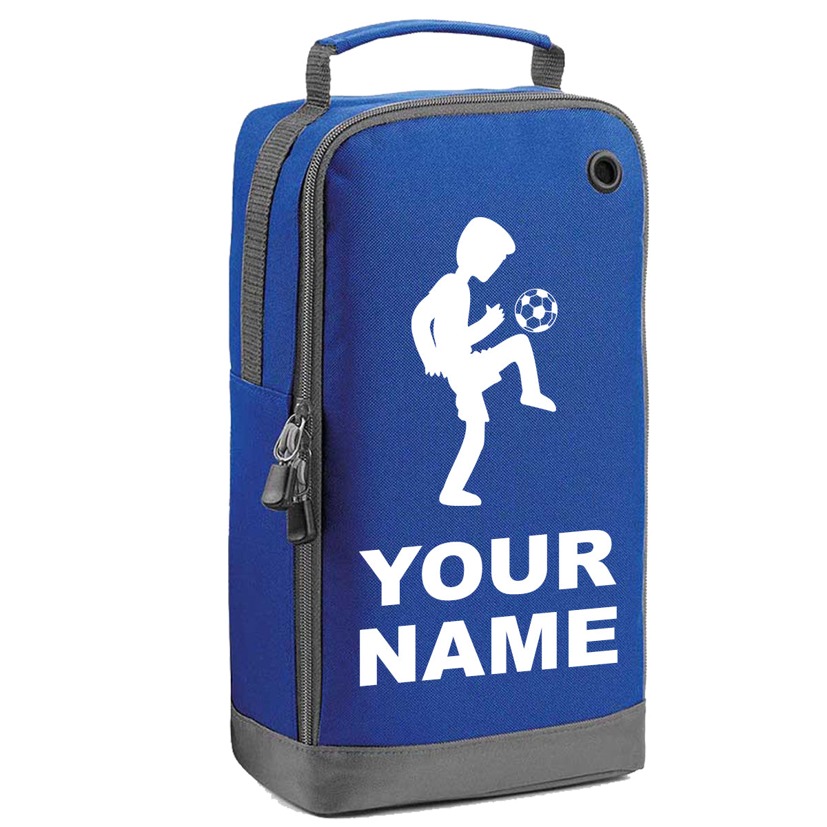 Personalised Any Name Rugby Football Boot Bags Sports School Gym PE Shoe Kit Bag