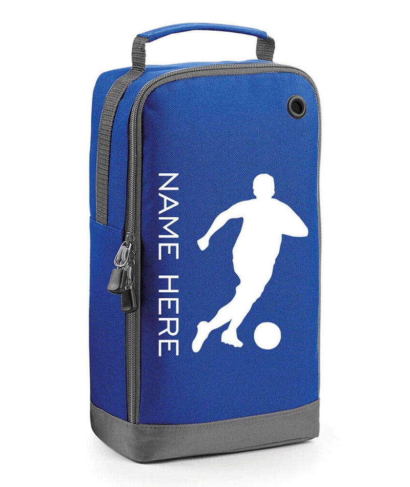 Personalised Childrens Boot Bag Boys Football Rugby Kids Sports Footy PE Kit Bag